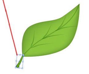 Membuat daun  vektor menggunakan Mesh tool f a h m i r i 